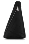 Fendi Cono Large Vitcher One Strap Triangular Backpack In Black