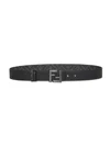 Fendi Adjustable Reversible Ff Patterned Belt In Black