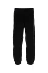 Fendi Stretch Terry Fabric Joggers For Men In Black