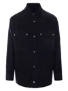 Fendi Coats In Bluenavy