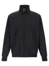 Fendi Bomber Nylon Ff Puffer Jackets Black In Black