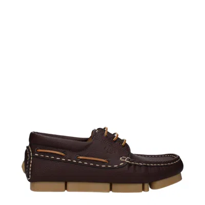 Fendi Men's Brown/testa Di Moro Leather Driver Loafers