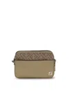 Fendi Men Camera Case Squared Ff Shoulder Bag In Neutral