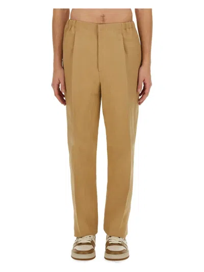 FENDI MEN'S CANVAS PANTS