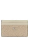 Fendi Men's Card Case In Lattesabia