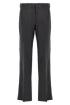 Fendi Straight-leg Tailored Pants In Gray