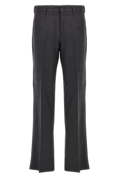 FENDI FENDI MEN CASHMERE TROUSERS