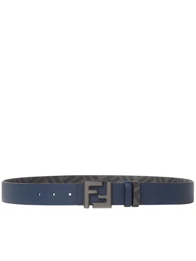 Fendi Men's Classic Belt In Pink