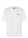 Fendi Embroidered-logo Cotton T-shirt