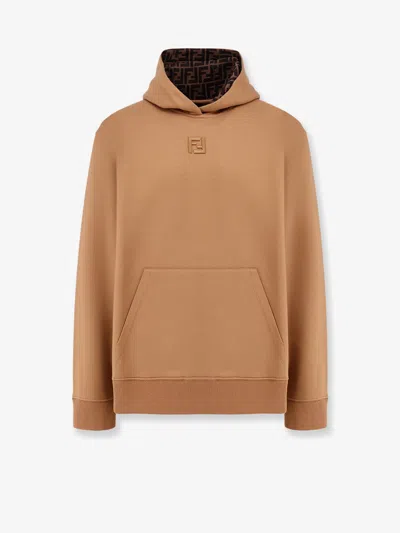 FENDI FENDI MEN COTTON HOODED SWEATSHIRT