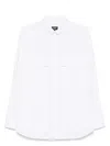 Fendi Men's Poplin Shirt In White