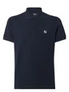 Fendi Dark Blue Piquet Polo Shirt