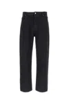 Fendi Basic Straight-leg Jeans In Black