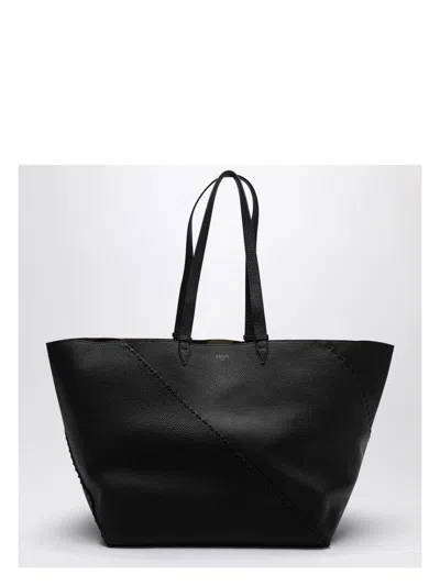 FENDI MEN'S DIAGONAL SHOPPING LARGE SELLERIA BAG