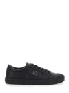 Fendi Domino Leather Low-top Sneakers In Multi