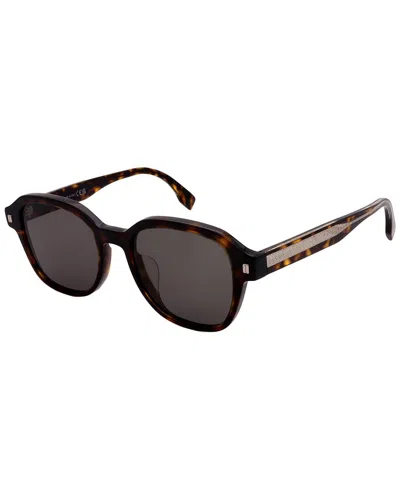 Fendi Men's Fe40002u 52mm Sunglasses In Brown