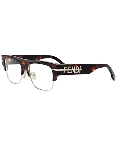 Fendi Men's Fe50095u 53mm Sunglasses In Brown