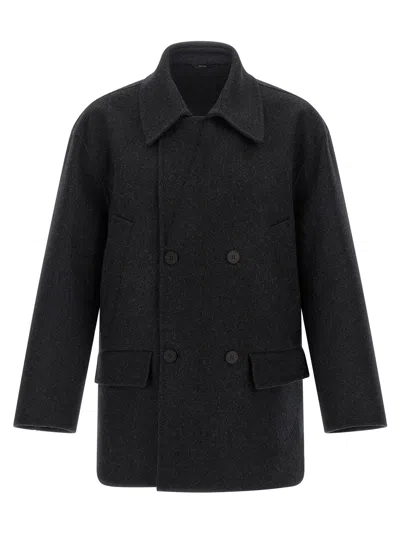 FENDI FENDI MEN FELT WOOL COAT