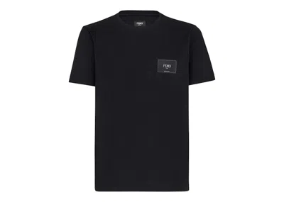 Pre-owned Fendi Men's  By Marc Jacobs Jersey T-shirt In Black