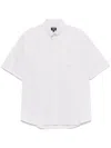 Fendi Crest Oxford Cotton Shirt Clothing In Multicolor