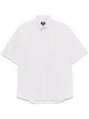 Fendi Crest Oxford Cotton Shirt Clothing In Multicolor