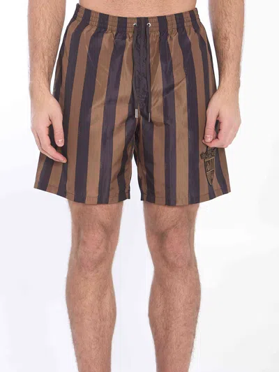 Fendi Men  Crest Swim Shorts