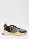 Fendi Men  Flow Sneakers In Black