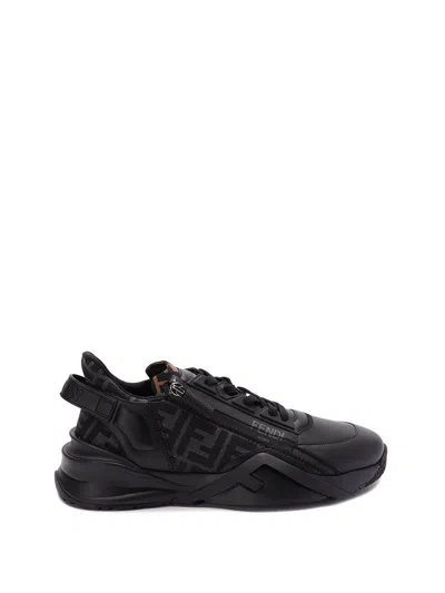 Fendi Men ` Flow` Sneakers In Multi