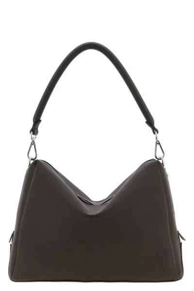 Fendi Men ' Lui' Large Shoulder Bag In Brown