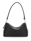 Fendi Medium Shoulder Bag Adjustable Strap Metal Hardware Textured Finish In Multi