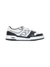 Fendi Leather Panelled Lace-up Sneakers