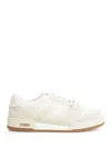 Fendi Match Ff Jacquard And Leather Sneakers In White