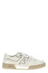 Fendi Leather Sneakers With Ff Lateral Logo In White