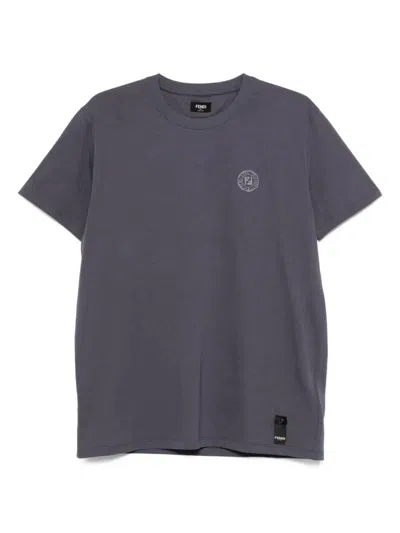FENDI FENDI MEN `FENDI` PRINT T-SHIRT