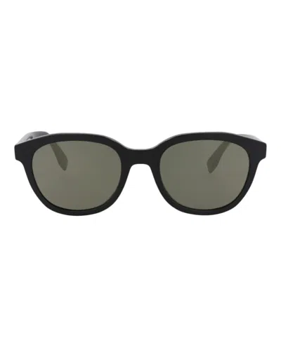 Pre-owned Fendi Men's  Roundframe Acetate Sunglasses/5290q) In Blue/green (fe40092i