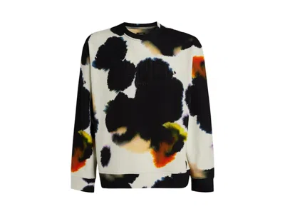 Pre-owned Fendi Men's  Spotted Motif Printed Jersey Sweatshirt