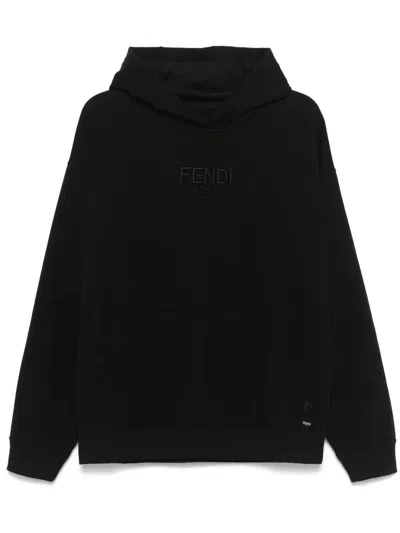 FENDI FENDI MEN `FENDI ZUCCA INSIDE OUT` HOODIE