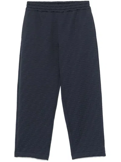 FENDI FENDI MEN `FF ALLOVER` TRACK PANTS