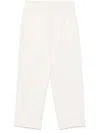 Fendi Elastic Waist Casual Pants In Multicolor