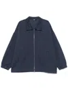 Fendi Textured High Collar Sweater With Elastic Cuffs In Multicolor