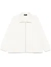 Fendi Ff-embossed Sweatshirt In Multicolor
