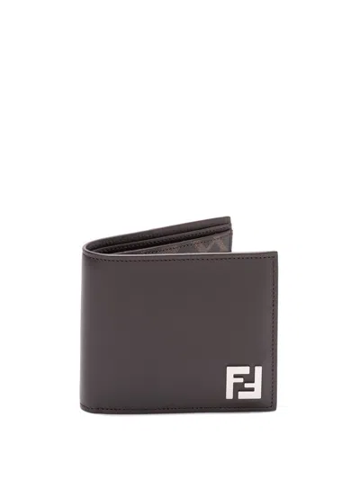 FENDI FENDI MEN `FF` BI-FOLD WALLET