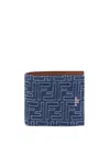 Fendi Ff-monogram Canvas Bifold Wallet