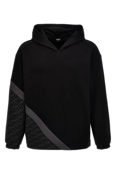 Fendi Ff Sweatshirt Black