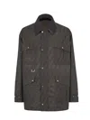 Fendi Man Brown Jackets In Brown