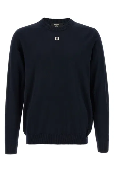 FENDI FENDI MEN FF LOGO SWEATER