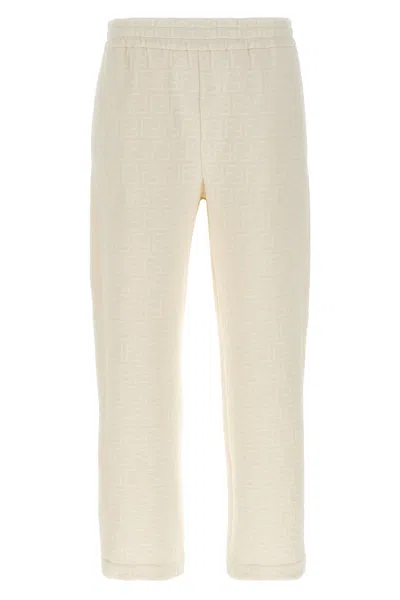 FENDI FENDI MEN FF MONOGRAM JOGGERS