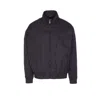 Fendi Embroidered Polyester Blend Bomber Jacket In Black