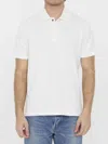 Fendi Collared Shirt With Side Slits In White