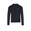 Fendi Sweater Whit Pocket In Blue